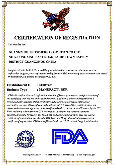 FDA Registered