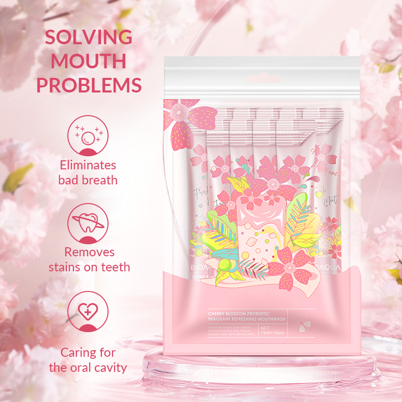Refreshing Breath Gingival and Tooth Protection Oral Care Cleansing Refreshing Mint Travel Size Hotel Mouth Wash